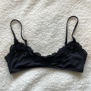 SKIMS lace plunge bralette, only worn once